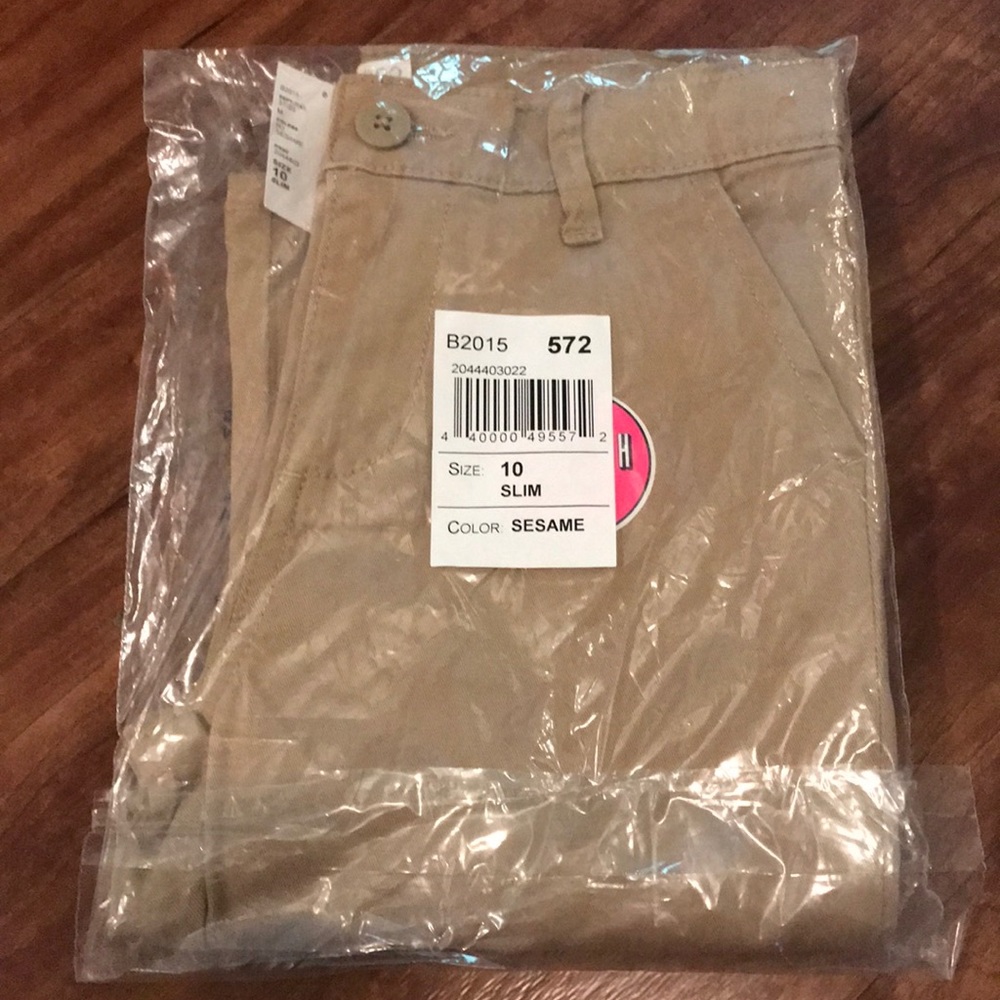 Khaki uniform pants